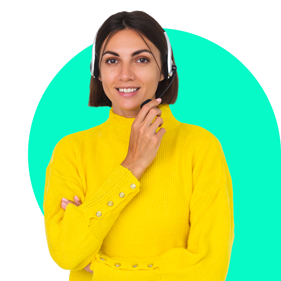 Mujer sonriendo