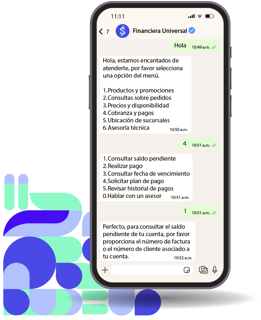 Teléfono colgado